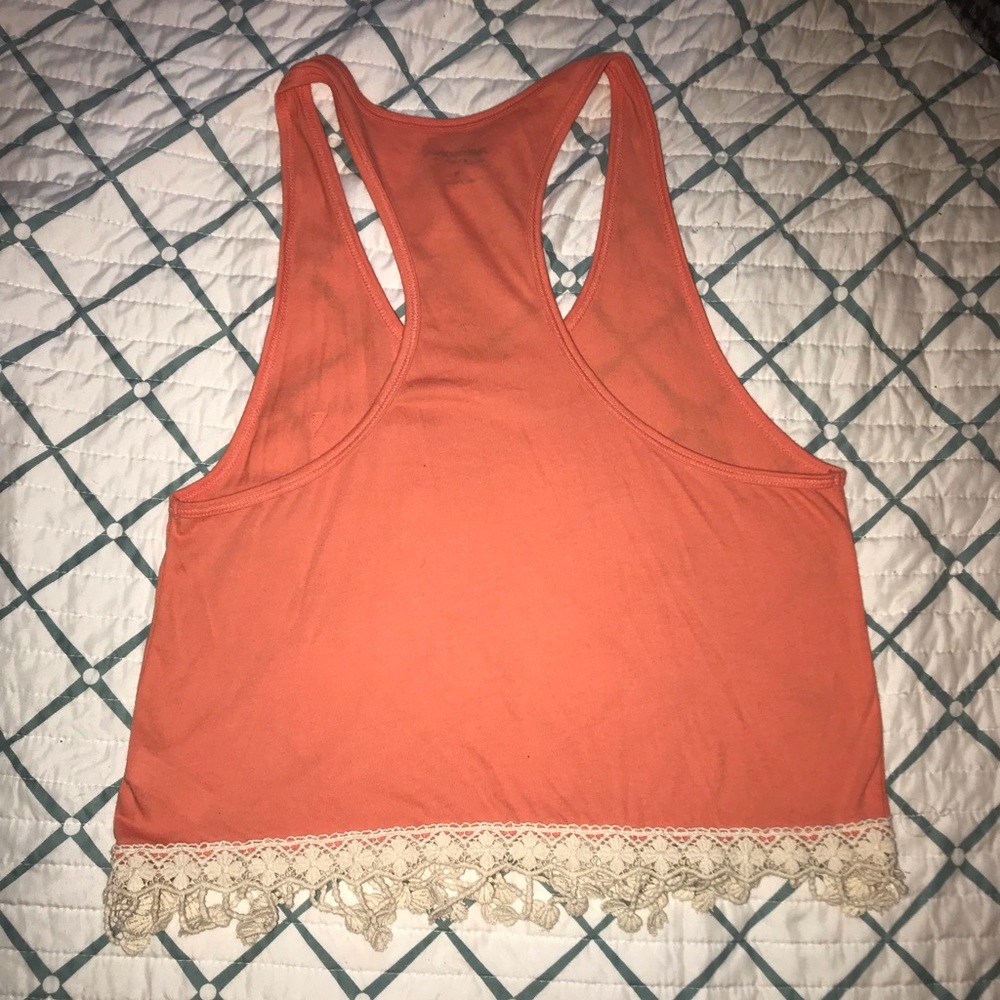 Peach Racerback Tank Top - Picture 2 of 2
